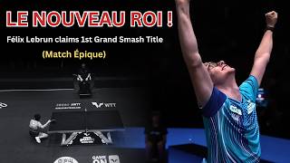 WORLD NO. 2! 🏆 Félix Lebrun claims 1st Grand Smash Title (Match Épique)