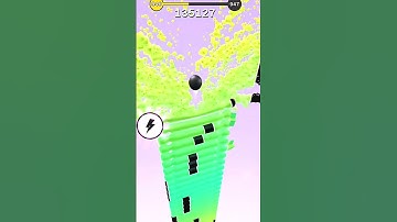 "Perfect Drop in Stack Ball 😱 | Most Satisfying Stack Ball Gameplay #shorts #gaming #stackball