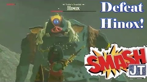 Zelda: BOTW - How to defeat Hinox at low level (4 hearts)