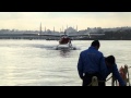 Burulas Cessna Caravan floatplane arriving in Istanbul from Gemlik