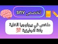 ملخص لأهم معلومات في بيولوجيا الخلية بلغة انجليزية 