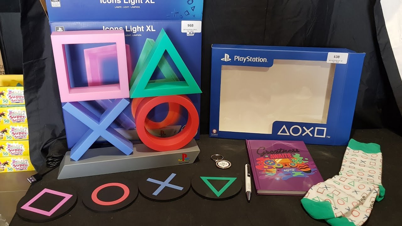 Unboxing Playstation Icons Light Xl And Playstation Gift Set From Eb Games Australia Youtube