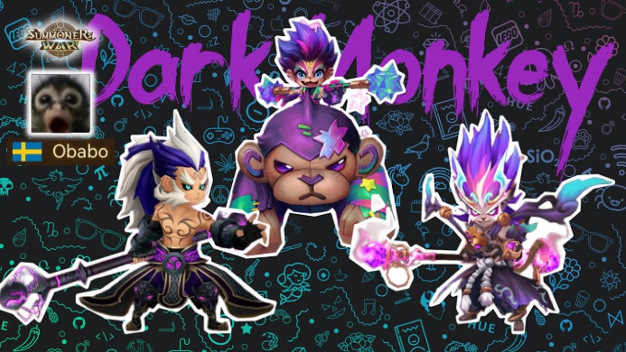 Obabo's buffed Dark Monkey - Summoners War RTA