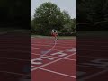 Cassie's record setting 100M run