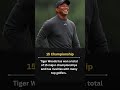 5 Unknown Facts About Tiger Woods #shorts