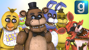 Gmod FNAF | Messing Around With Help Wanted FNAF 1 NPCs!