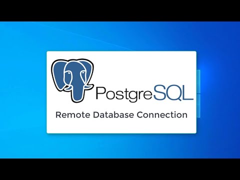 How to Access Remote Database On Pgadmin