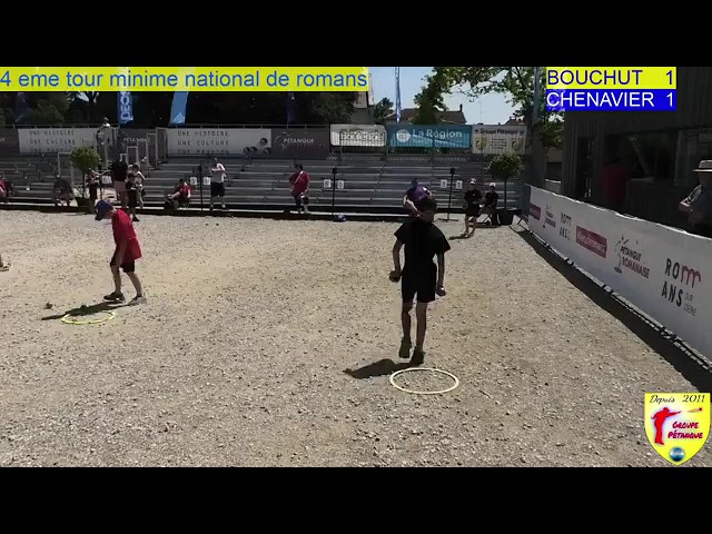 Miniature : Mondial jeunes tête à tête Romans-Sur-Isère 2023 Bouchut vs Chenavier
