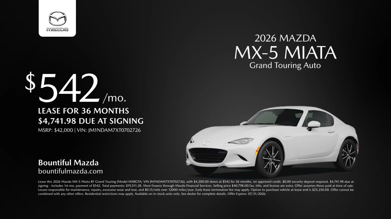 Mazda MX-5 Miata 07/06/2026 7638757 - YouTube