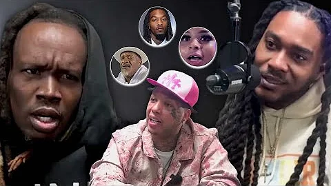 607 Unk LOSES IT On Me & King Yella + Chrisean Goes In 👀 Fleece Johnson & Offset are sick 😂🔥