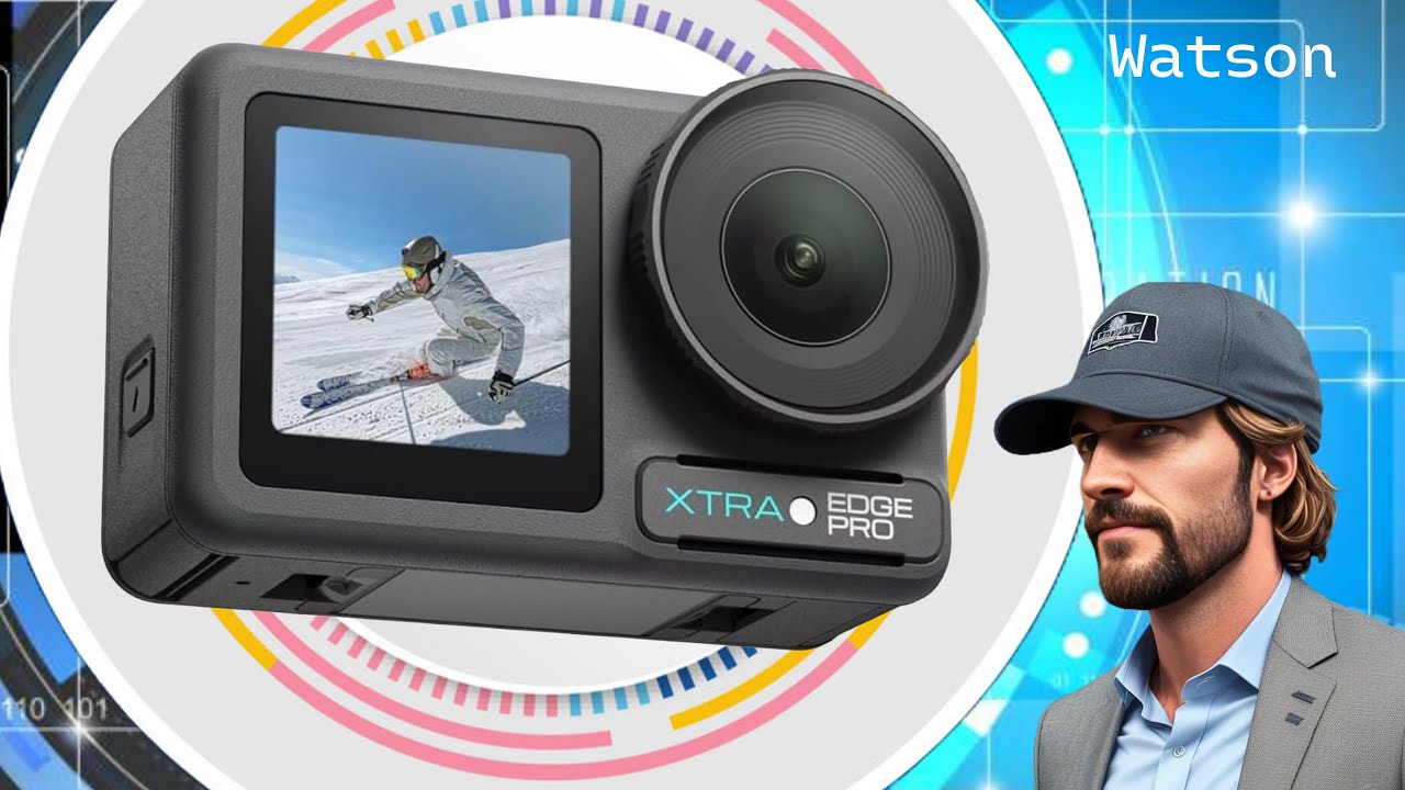 Extra Edge Camera XTRA Edge Pro - Great for Beginners - 1/1.3'' Sensor 4K/60fps HDR Low ...