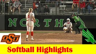 #6 Oklahoma State vs North Texas Softball Game Highlights, April 3 2024