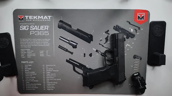 Installing the Streamlight TLR7 Sub on Sig P365 X-Macro