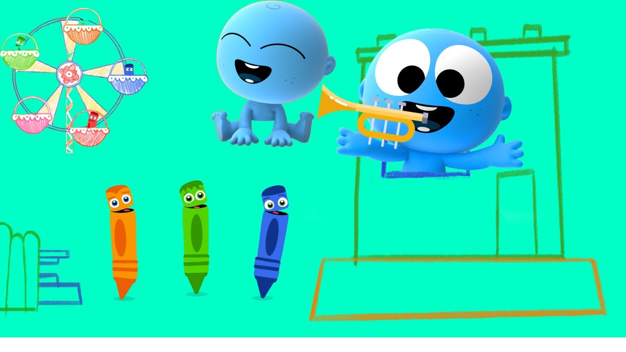 My Color Friends with GooGoo, GaaGaa & Color Crew | Learn Colors & Music for kids | The Googies +