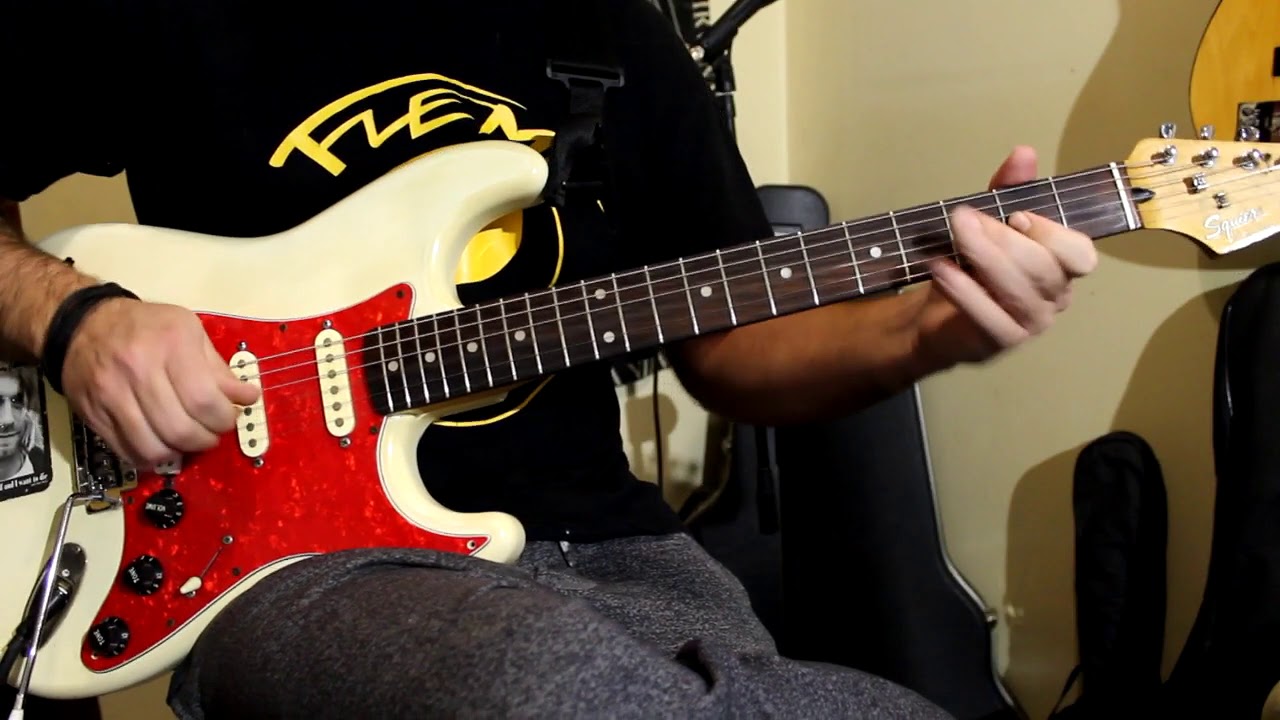 Hey bulldog Guitar solo The beatles cover YouTube