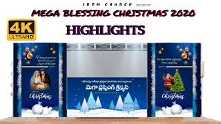 MEGA BLESSING CHRISTMAS 2020 HIGHLIGHTS / G.SAMSON RAJU. 4K MEGA BLESSING CHRISTMAS 2020 HIGHLIGHTS / G.SAMSON RAJU. 4K