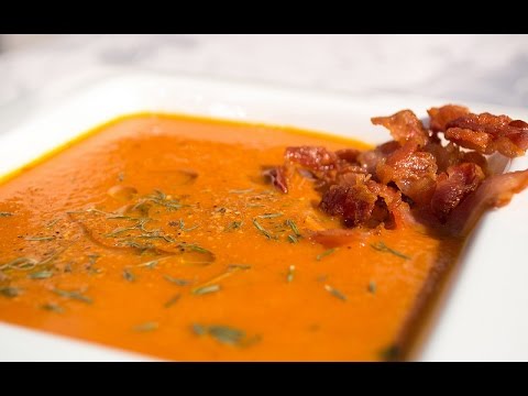 Video: Sopa De Frijoles Con Tomates Al Horno