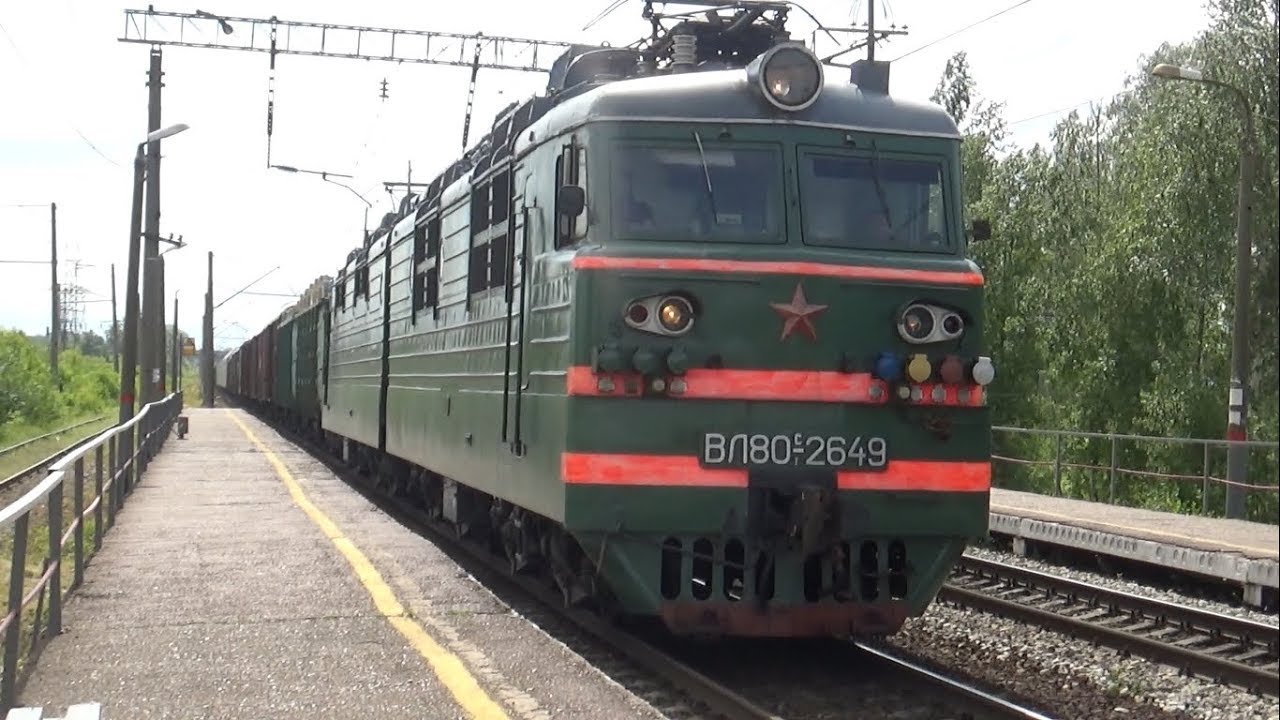 Машинное отделение электровоза вл80с