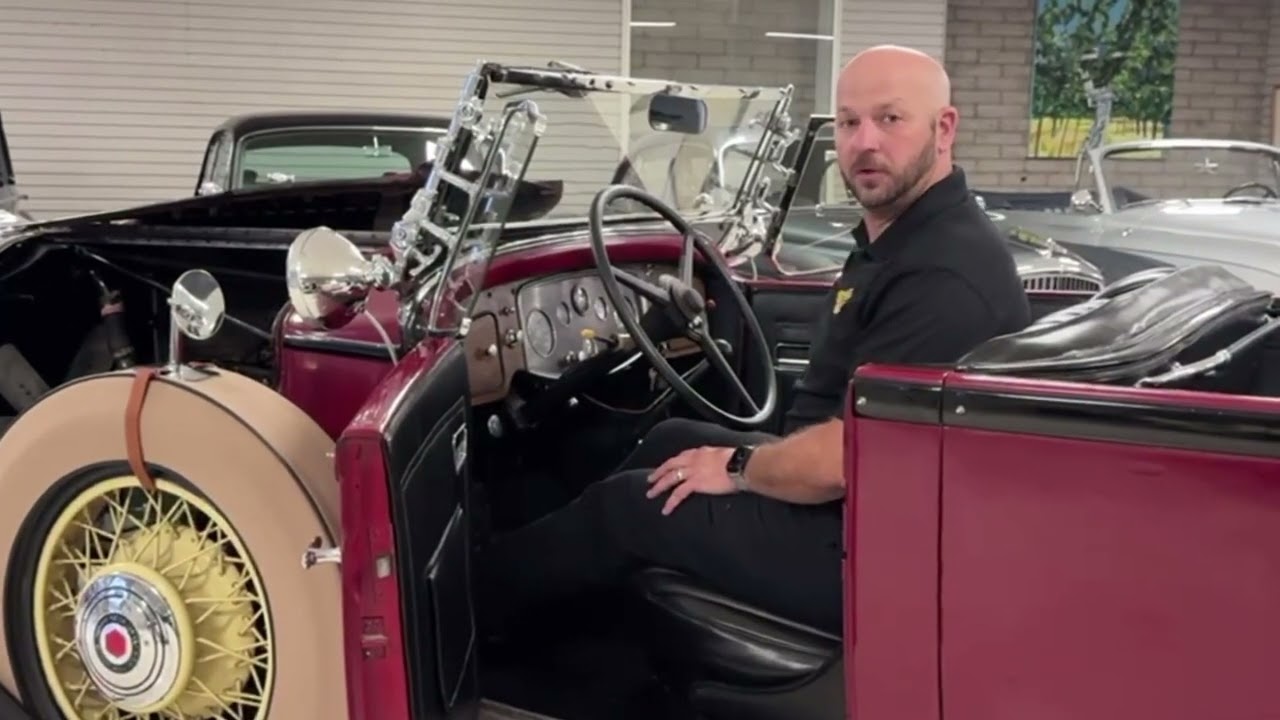 Hear the Power: 1932 Packard Standard Eight Model 902 Engine
