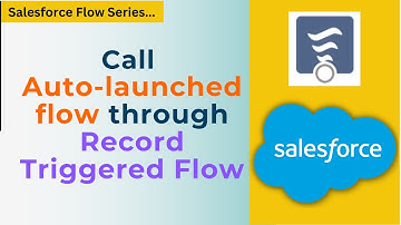 Salesforce Autolaunched Flow Scenario - Call Autolaunched Flow through Record Triggered Flow