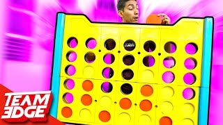 Giant Connect 4 Challenge!!