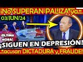 SIGUEN EN DEPRESION ¡ Rios de LAGRIMAS Camin y Zuckerman !