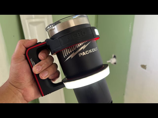20v lithium milwaukee flashlight SINTENT Flashlight for Cordless LED Work Light Milwaukee 20V Tools, 18W  2000LM Spotlight Jobsite Powered by 18V M18 Lithium Ion Battery with USB  Port & 110 Degree Pivoting Zinc Alloy Head, Red, -