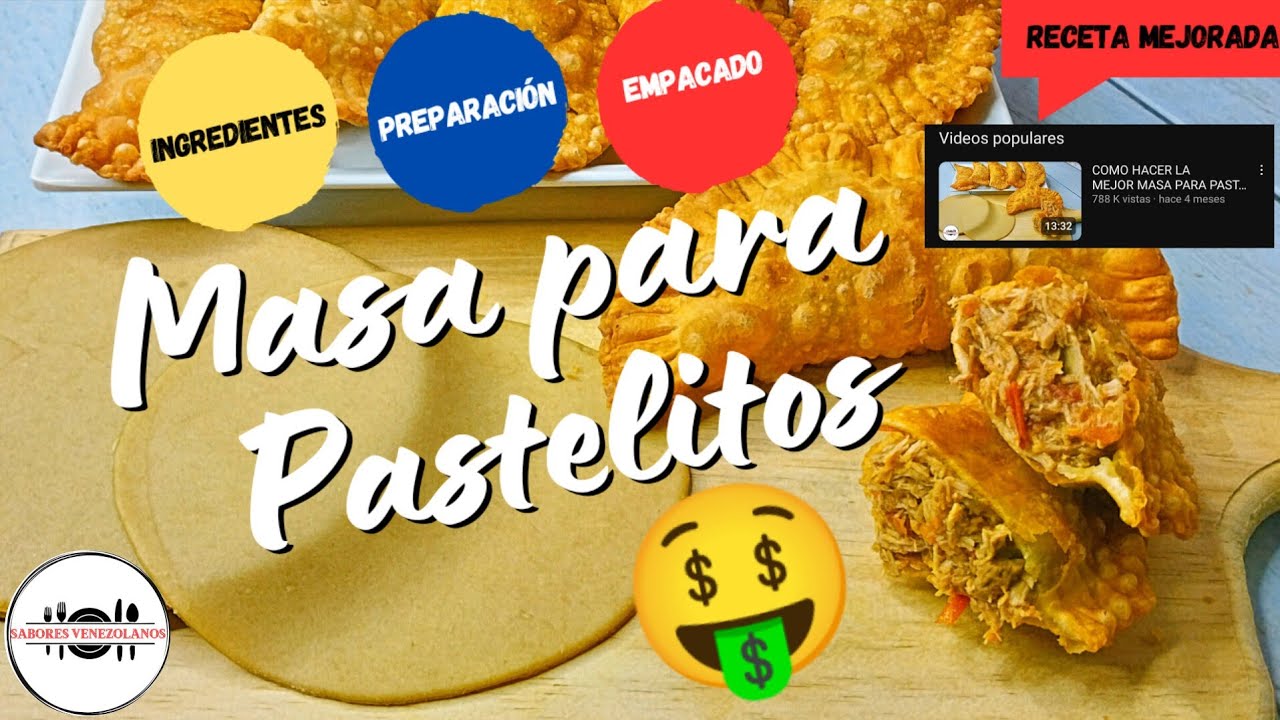 ¿QUIERES EMPRENDER Y AUMENTAR TÚS INGRESOS ? HAZ LA MEJOR MASA DE PASTELITOS CON SOLO 3 INGREDIENTES