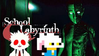 [迷宮校舎 | SCHOOL LABRYNTH]  学校から逃げようウサウサ！！！【コラボ配信】