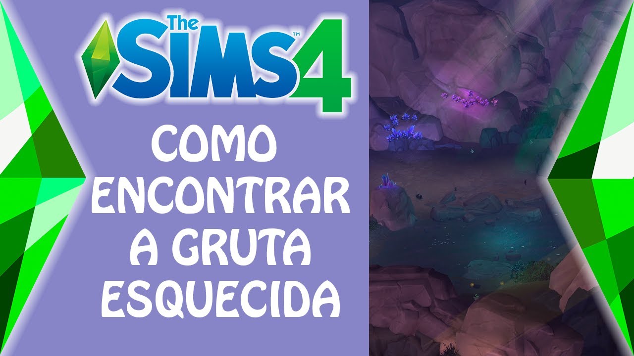 The Sims 4 Locais secretos GRUTA ESQUECIDA 