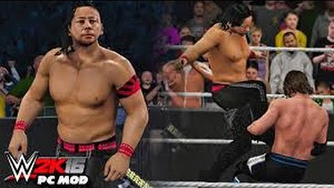 WWE 2K16 PC Mods - Shinsuke Nakamura Character Mod With Custom GFX & Titantron!