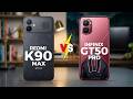 REDMI K90 MAX VS INFINIX GT 50 PRO || GAMING KILLER?!