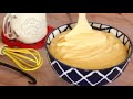 Fácil, rápido y sin grumos‼️ CREMA DE VAINILLA Pastelera 👩🏻‍🍳 para tus postres y rellenos.