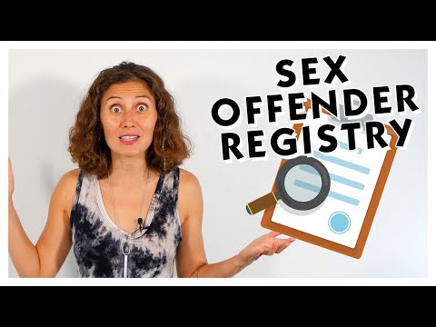 Sex Offender Registries TW: Abuse Sex Offender Registries TW: Abuse