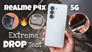 Realme P4x 5G Extreme Drop Test 🔥 | Full Durability & Damage Test