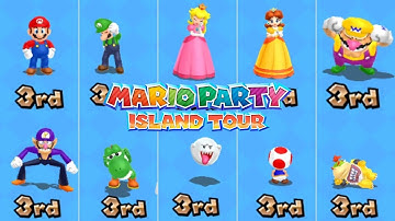 Mario Party: Island Tour // All Characters [3rd Place]