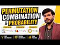 Permutation, Combination & Probability | Math By | Sir Amir