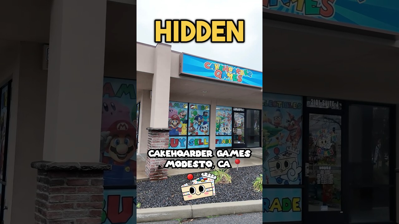 Скрытая жемчужина Калифорнии – магазин ретро-игр… 👀