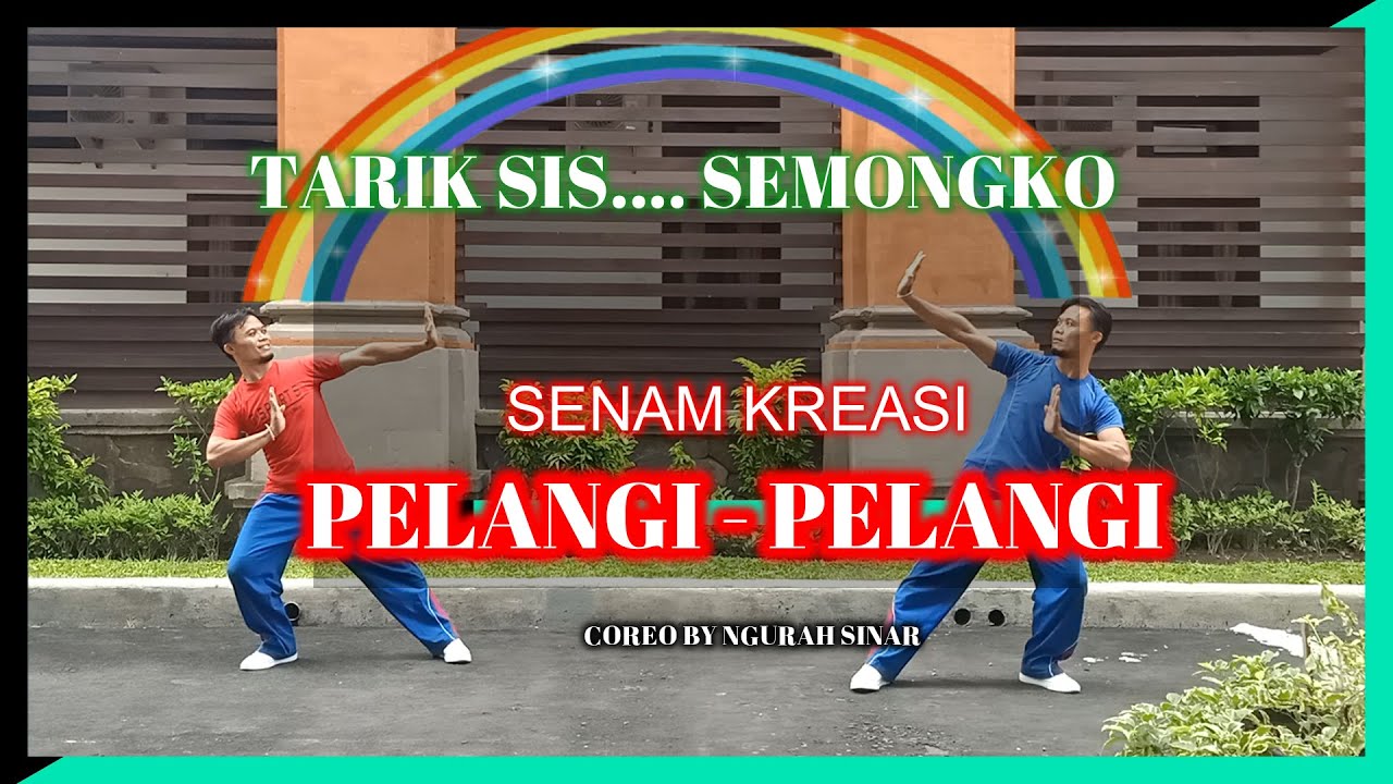 SENAM DJ PELANGI PELANGI REMIX FULL BASS | CHOREO BY NGURAH SINAR | GERAKAN MUDAH