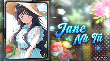 Jaane Na Tu - Bhoomi | Waguri & Rintaro 💕 | Alight Motion | Random Xml