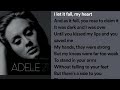 Adele - Rolling In The Deep (Live - An Audience With Adele)