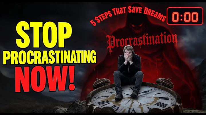 Procrastination Is Killing Your Dreams – 5 Steps to Stop It Today (Backed by Psychology)