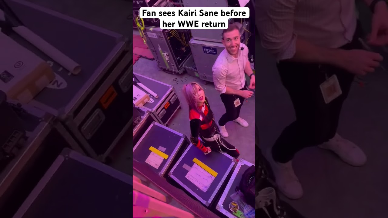 Фанат видит Кайри Сэйн перед ее возвращением в WWE 