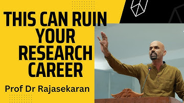 Retraction in Research! How One Mistake Can Ruin Your Academic Career #profdrrajasekaran