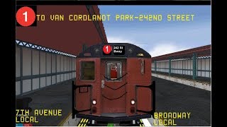 Openbve Throwback 1 Train To Van Cordlandt Park-242Nd Street Via 7Th Avenuebroadway Local