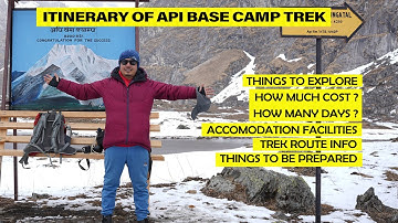 API Base Camp Trek Detail Itinerary Video || Things to know 🌸