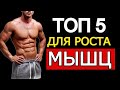 Топ-5 Спортивного Питания для роста мышц (Срочно включите в рацион)