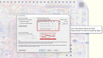 HyperLynx Net Coupling Using Electrical dB Thresholds