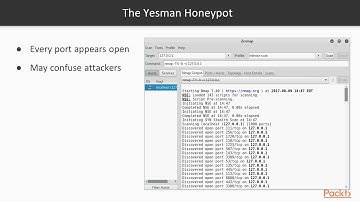 Basic and Low-level Python Network Attacks : The Yesman Honeypot | packtpub.com
