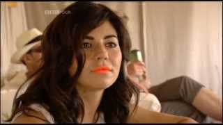 (HD) Marina and the Diamonds -  Short Interview (Hello Glastonbury - BBC Four 31/08/2010)